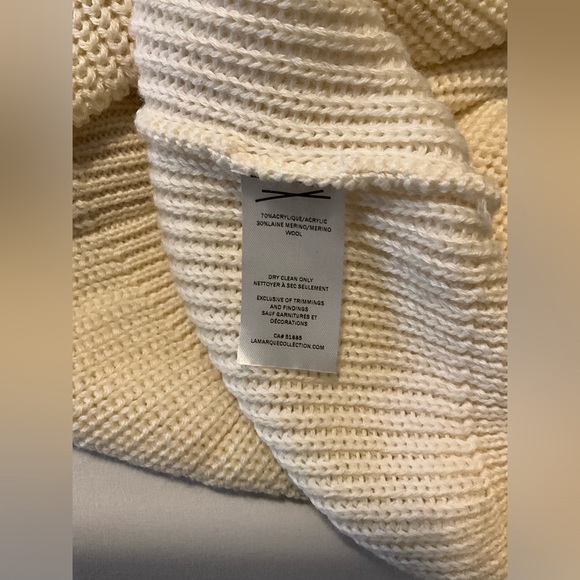 Lamarque Emelle Sweater Merino wool blend- nwt *oversized* (fits like med/lrg) - Picture 10 of 14
